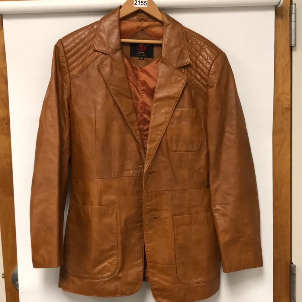 Vintage 70s Leather Jacket